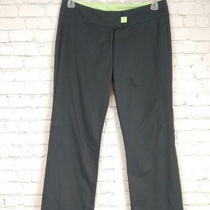 Women's Medium Nike Athletic Pants Grey and Green
